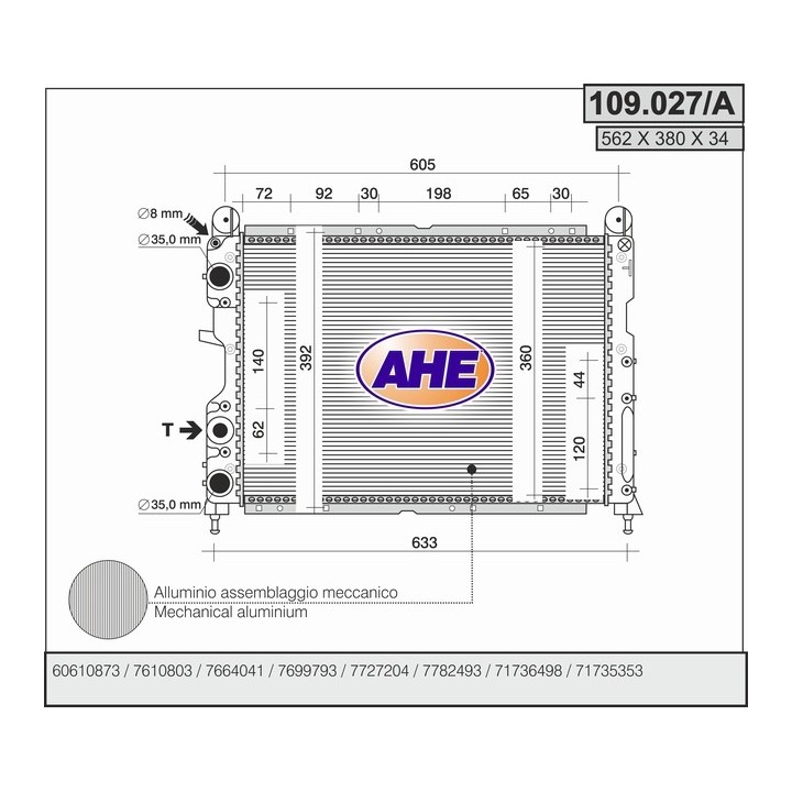 109027/A  ALFA ROMEO 145 I/146 I 1.9 Turbodiesel