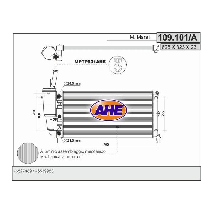 109101/A  FIAT Punto I 75-85 1.2