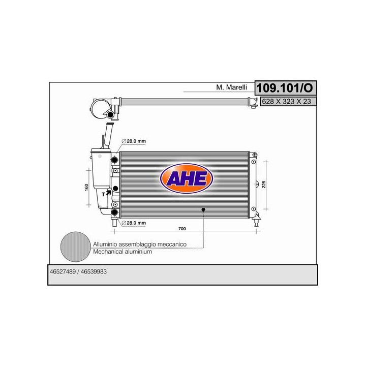 109101/O  FIAT Punto I 75-85 1.2