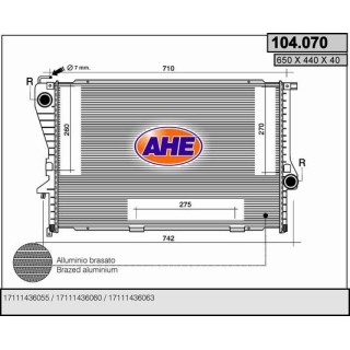 104070  BMW 520 - 523 - 528 - 535 - 540 (E39)