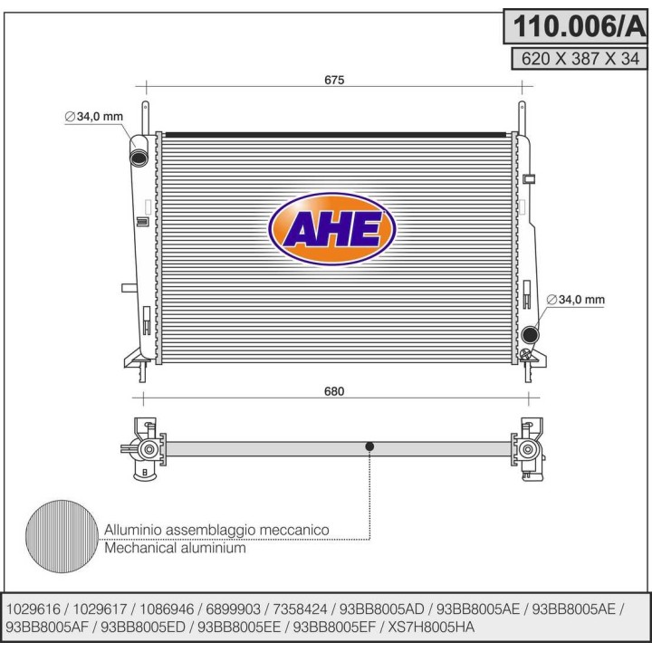 110006/A  FORD Cougar 2.0 16V