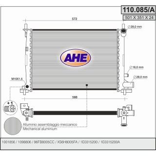 110085/A  FORD Fiesta IV 1.3