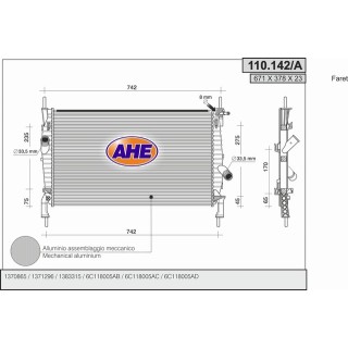 110142/A  FORD Transit VII 2.3 EFI 16V - 2.2 TDCI - 2.4 TDCI