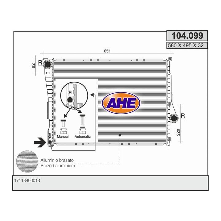 104099  BMW X3 2.5 i 24V - 3.0 i 24V - 2.0 d - 3.0 d (E83)