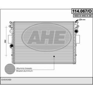 114067/O  IVECO DAILY 2.0 TD/ 136-166 CV/ 03 (650x456x36 AP)