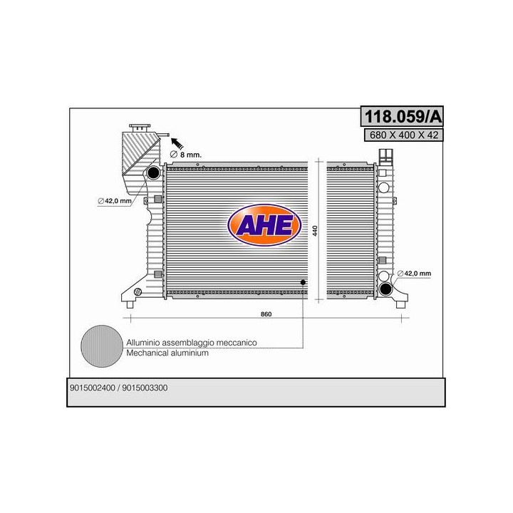 118059/A  MERCEDES Sprinter T1N 214/314/414 B