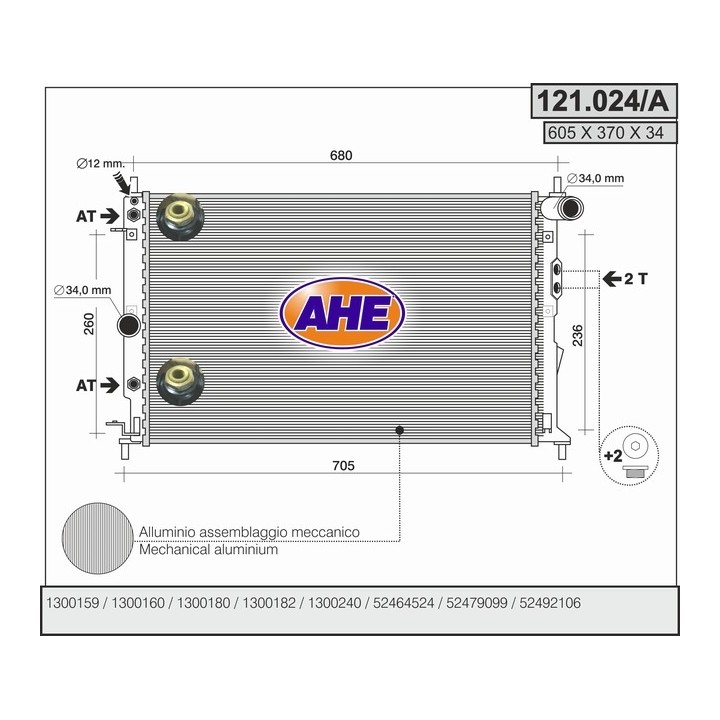 121024/A  OPEL Vectra B 1.6-1.8-2.0-2.5-2.0Di AUT.