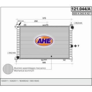 121044/A  OPEL Astra F 1.7TD