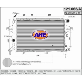 121065/A  OPEL Astra G 2.0-1.7 TD-2.0 Dti IGUAL  121062