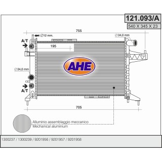 121093/A  OPEL Corsa C 1.4-1.8 16V