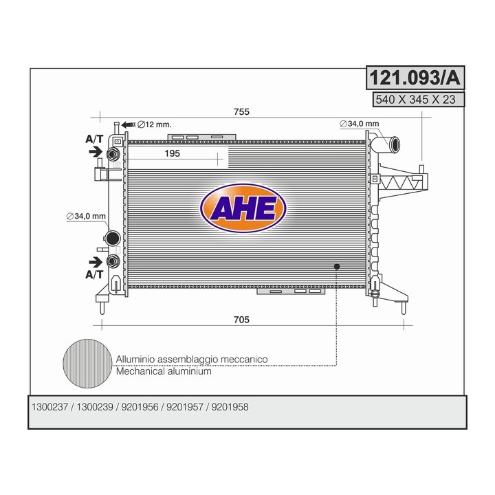 121093/A  OPEL Corsa C 1.4-1.8 16V