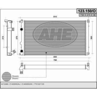 123150/O  NISSAN Interstar V28 / V33 / V35 1.9 Dci-2.2 Dci-2