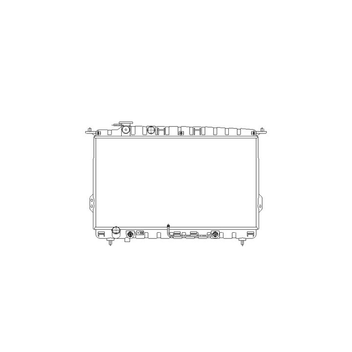 112043  Radiador  HYUNDAI - SONATA IV (EF) - 2.0 16V