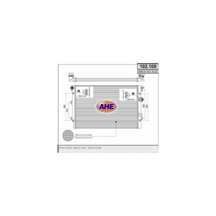 102169  VOLKSWAGEN Tiguan / SEAT Alhambra 1.4TSi/2.0TDi/2.