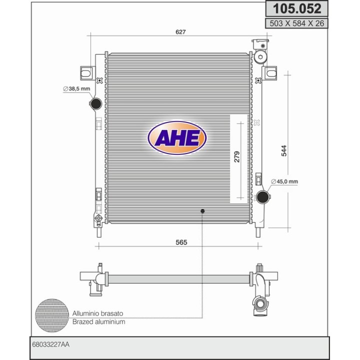 105052  JEEP Cherokee (KJ) 3.7 i / Liberty 3.7 i