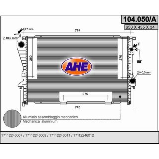 104050/A  BMW 525 TD/TDS (E39)