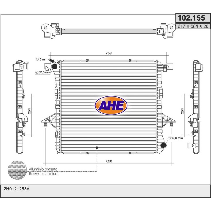 102155  RAD VOLKSWAGEN Amarok 2.0BiTDi   11-