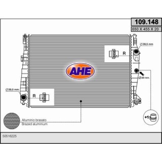 109148  RAD ALFA ROMEO Brera 1.8 +/-AC  06-