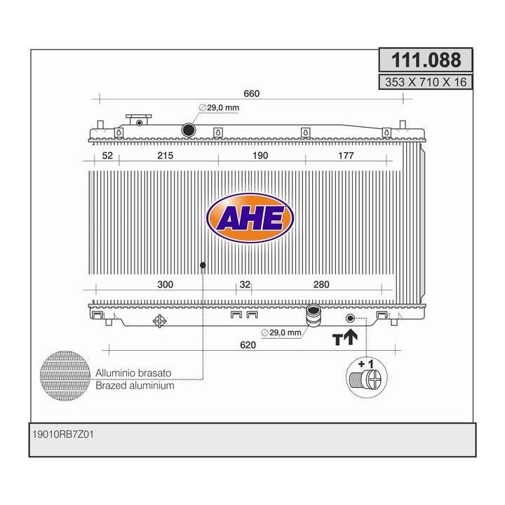 111088  RAD RAD HONDA City 1.3 +/-AC MT 08-