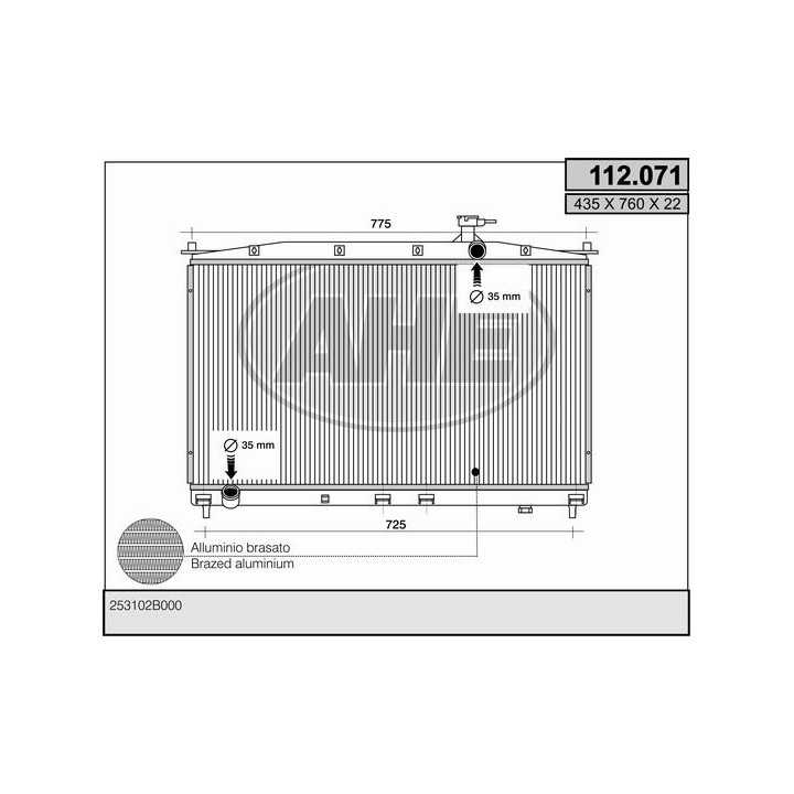 112071  RAD HYUNDAI Santa Fe 2.2 CRDi MT