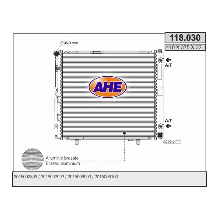 118030  RAD MERCEDES annullato/deleted