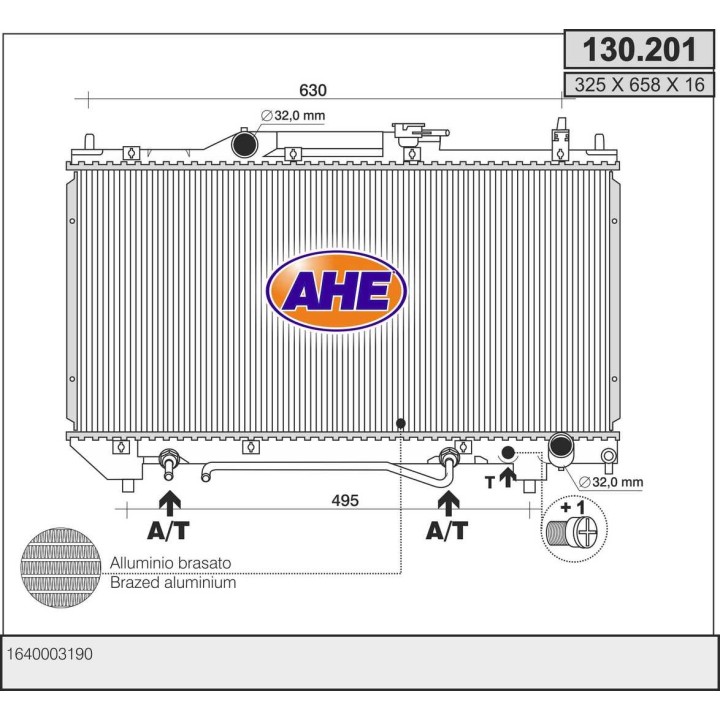 130201  RAD TOYOTA Avensis 2.0    AT