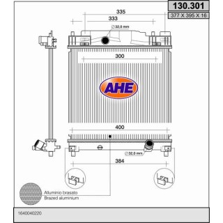 130301  RAD TOYOTA IQ 1.0/1.3 +/-AC M/AT 09/08-
