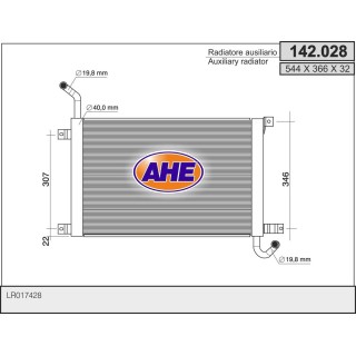 142028  RAD Range Rover Sport 5.0 +/-AC 10-