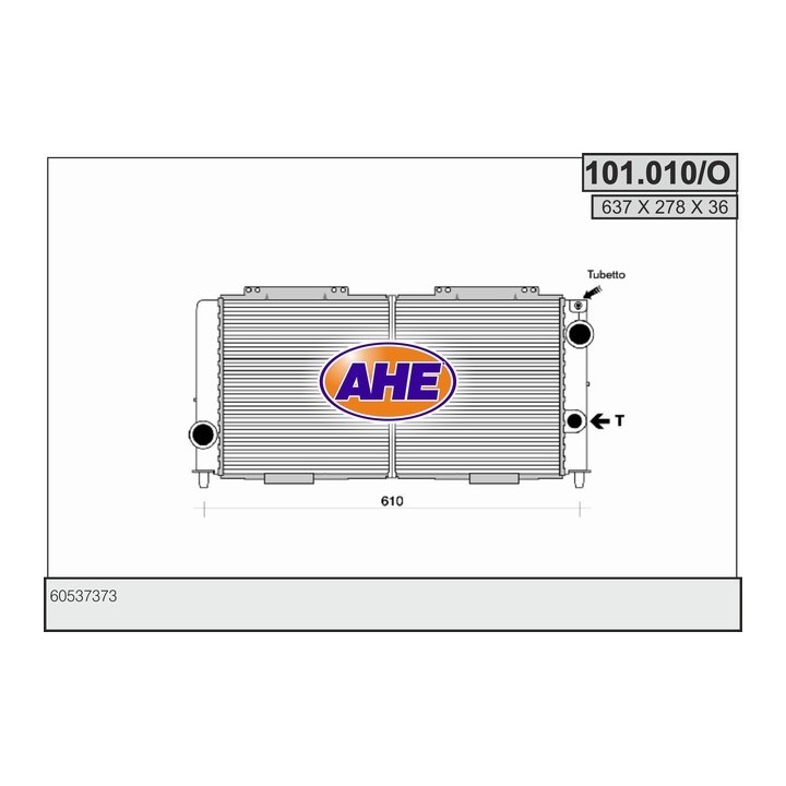 101010/O  RAD ALFA ROMEO 33 I 1.8 TD