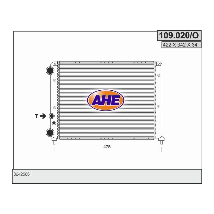 109020/O  RAD LANCIA Delta I HF 4WD 87-93