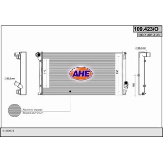 109423/O  RAD LANCIA Musa 1.6 JTDM +/-AC 11-