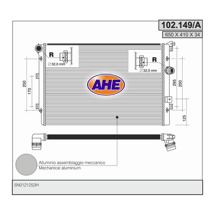 102149/A  VOLKSWAGEN Tiguan/Alhambra/Sharan 1.4TFSi