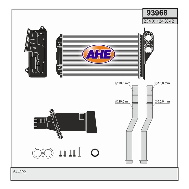93968  HEATER CITROEN/PEUGEOT/TOYOTA C1/107/Aygo 02.05-