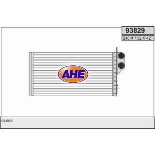 93829  HEATER CORE CITROEN C3 02-