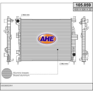 105059  RAD  JEEP Grand Cherokee 3.0 14-15
