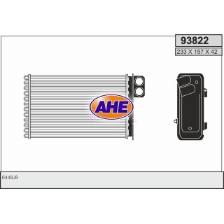 93822  HEATER CORE CITROEN C5