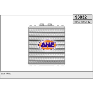 93832  HEATER CORE AUDI A2 00-