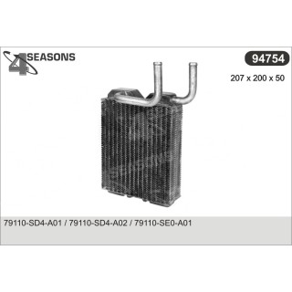 94754  HEATER CORE