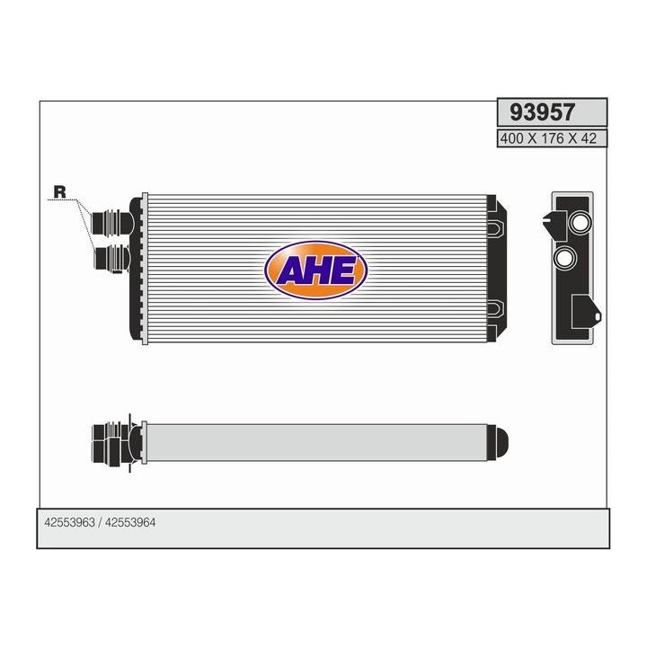 93957  HEATER IVECO Stralis MT/AT  02-