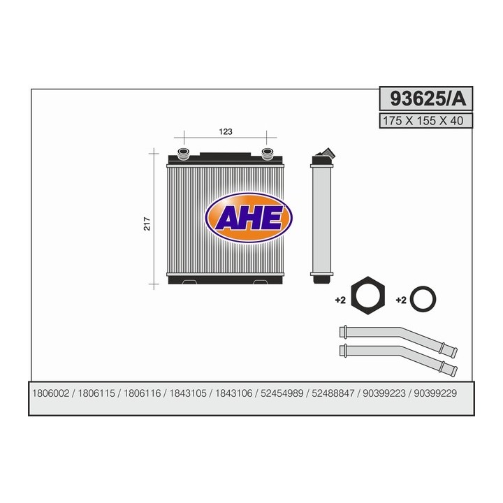 93625/A  OPEL Astra F