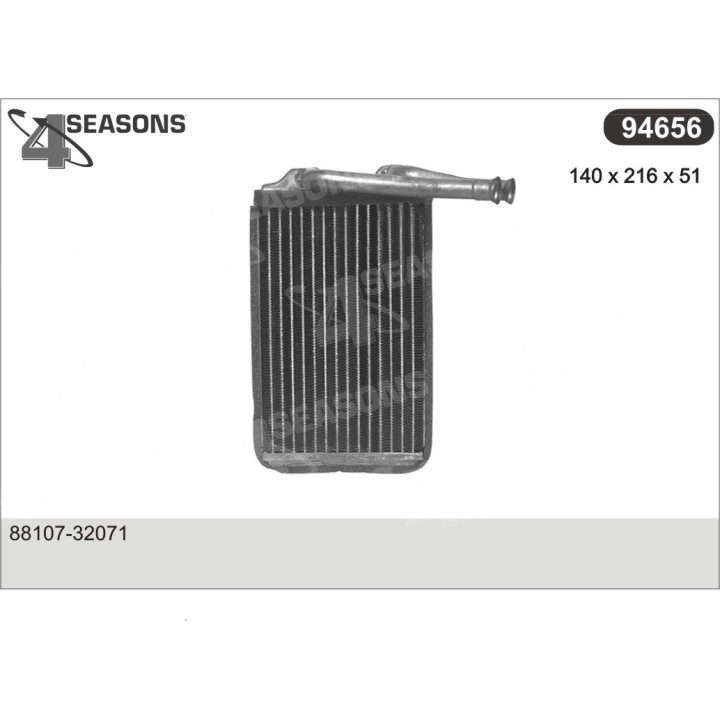 94656  HEATER CORE