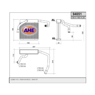 94051  FORD Ranger /  MAZDA B-Series 2.5D - 2.5TD - 2.5TD