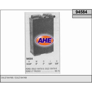 94584  HEATER CORE FORD TRUCKS