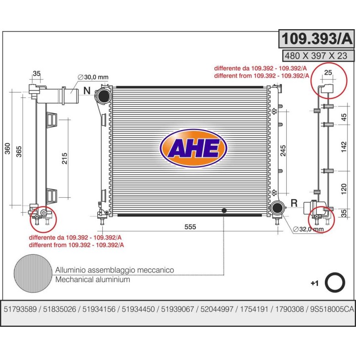 109393/A  FIAT 500 1.4 16V