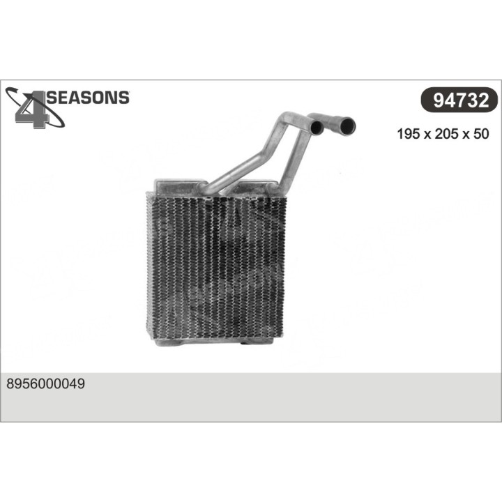 94732  HEATER CORE CHRYSLER JEEP
