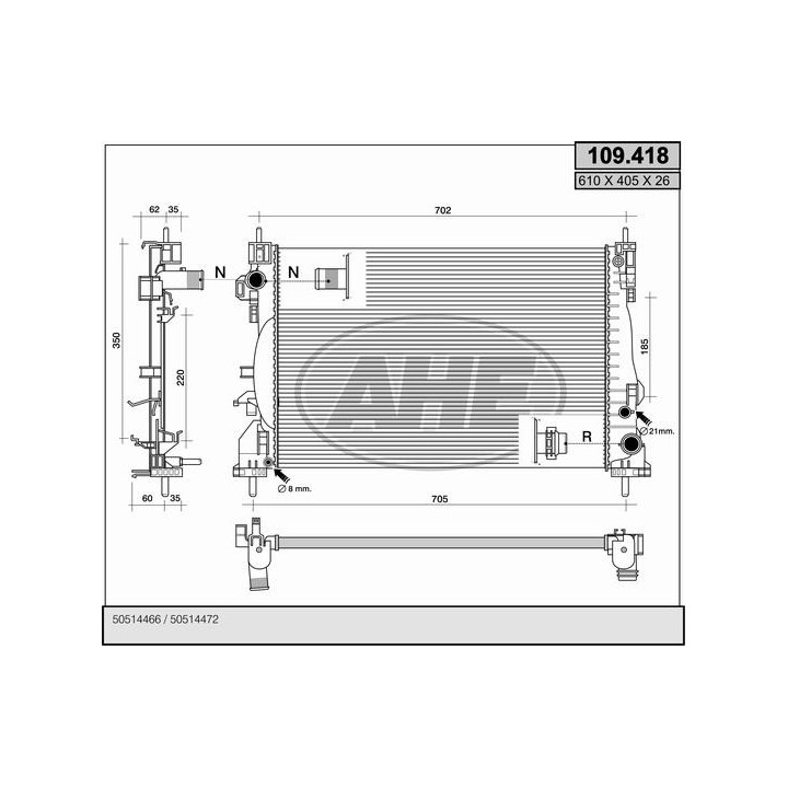 109418  ALFA ROMEO Giulietta (940) 1.4TB 120CV / 175CV