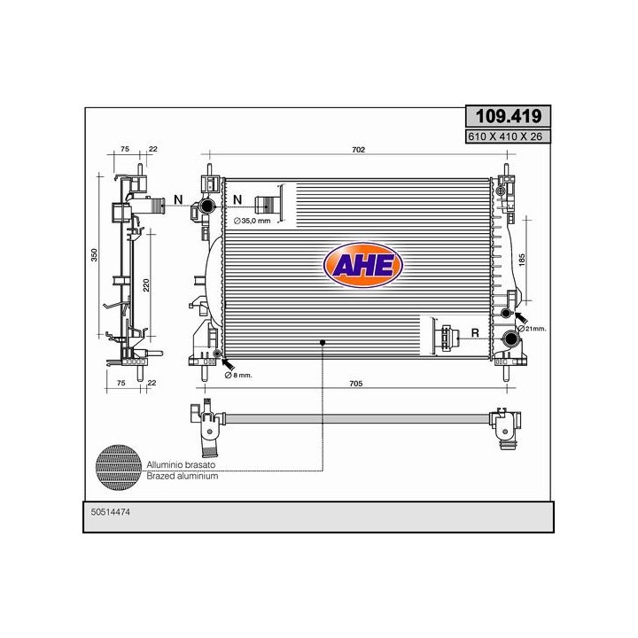 109419  ALFA ROMEO Giulietta (940) 1.8 Turbo +/-AC