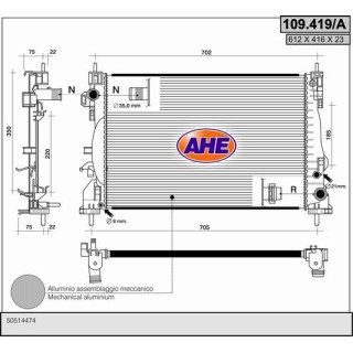 109419/A  ALFA ROMEO Giulietta (940) 1.8 Turbo +/-AC