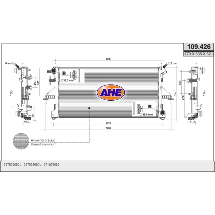109426  RAD FIAT Ducato 11-