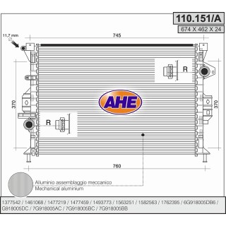 110151/A  FORD Mondeo IV 1.8 TDCi - 2.0 TDCi M +/-AC